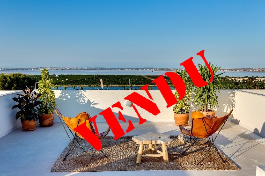 Vue magnifique sur les salines appartements Torrevieja