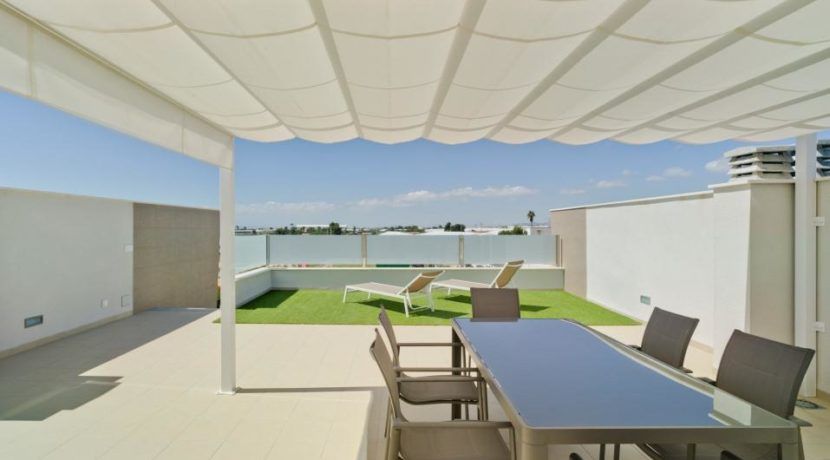 appartement moderne solarium vendre espagne