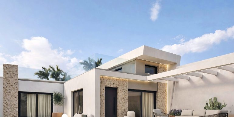 2-Villas neuves Los Alcázares – 3 chambres – Piscine