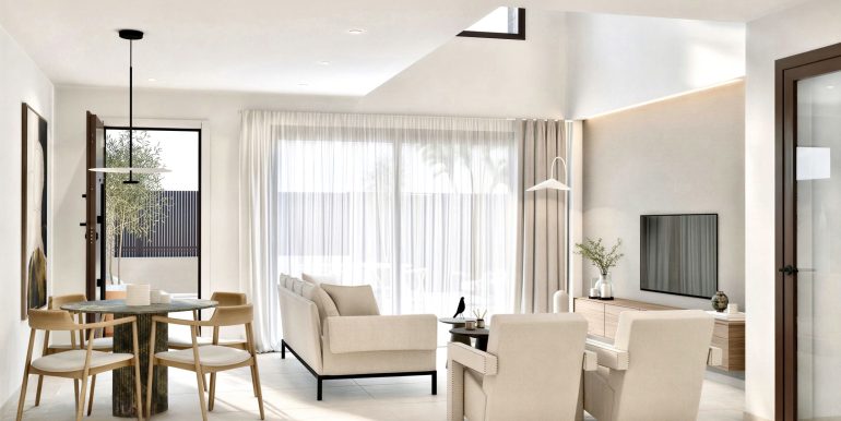 5-Villa plain-pied Los Alcázares – Piscine – Livraison 2027